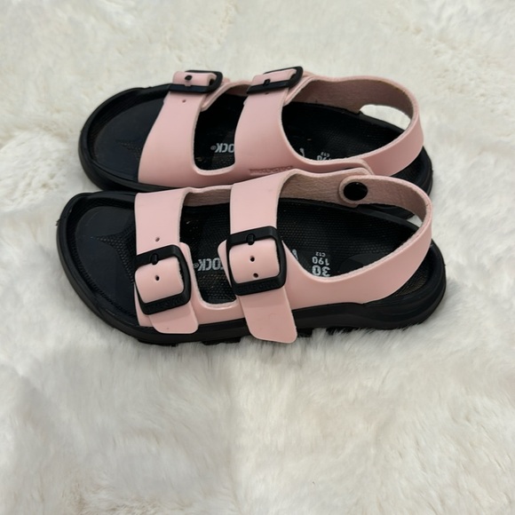 Birkenstock, pink and black sandals euro size 30/US size 12 - Picture 3 of 9
